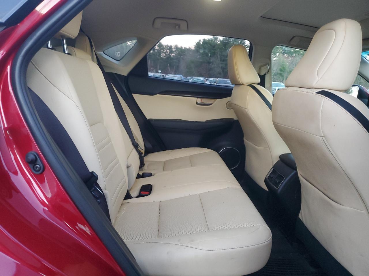 2015 Lexus NX VIN JTJBARBZ7F2014672 Copart auction photo, front end / side damage thumbnail 11