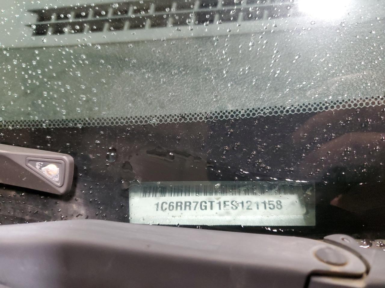2014 RAM 1500 VIN 1C6RR7GT1ES121158 Copart auction photo, front end / undercarriage damage thumbnail 13