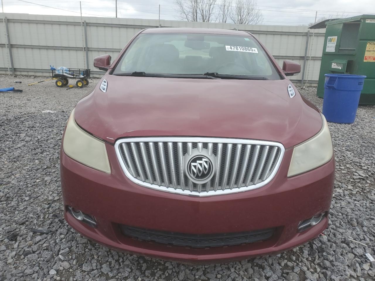 2011 Buick LaCrosse VIN 1G4GC5ED7BF305246 Copart auction photo, rear end damage thumbnail 5