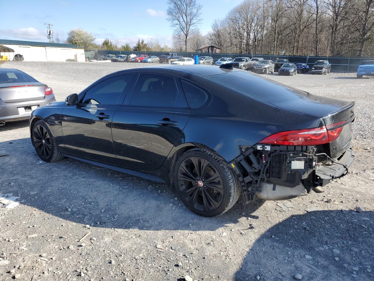 2021 Jaguar XF VIN SAJBL4GX4MCY88350 Copart auction photo, rear end / minor dent/scratches damage thumbnail 2
