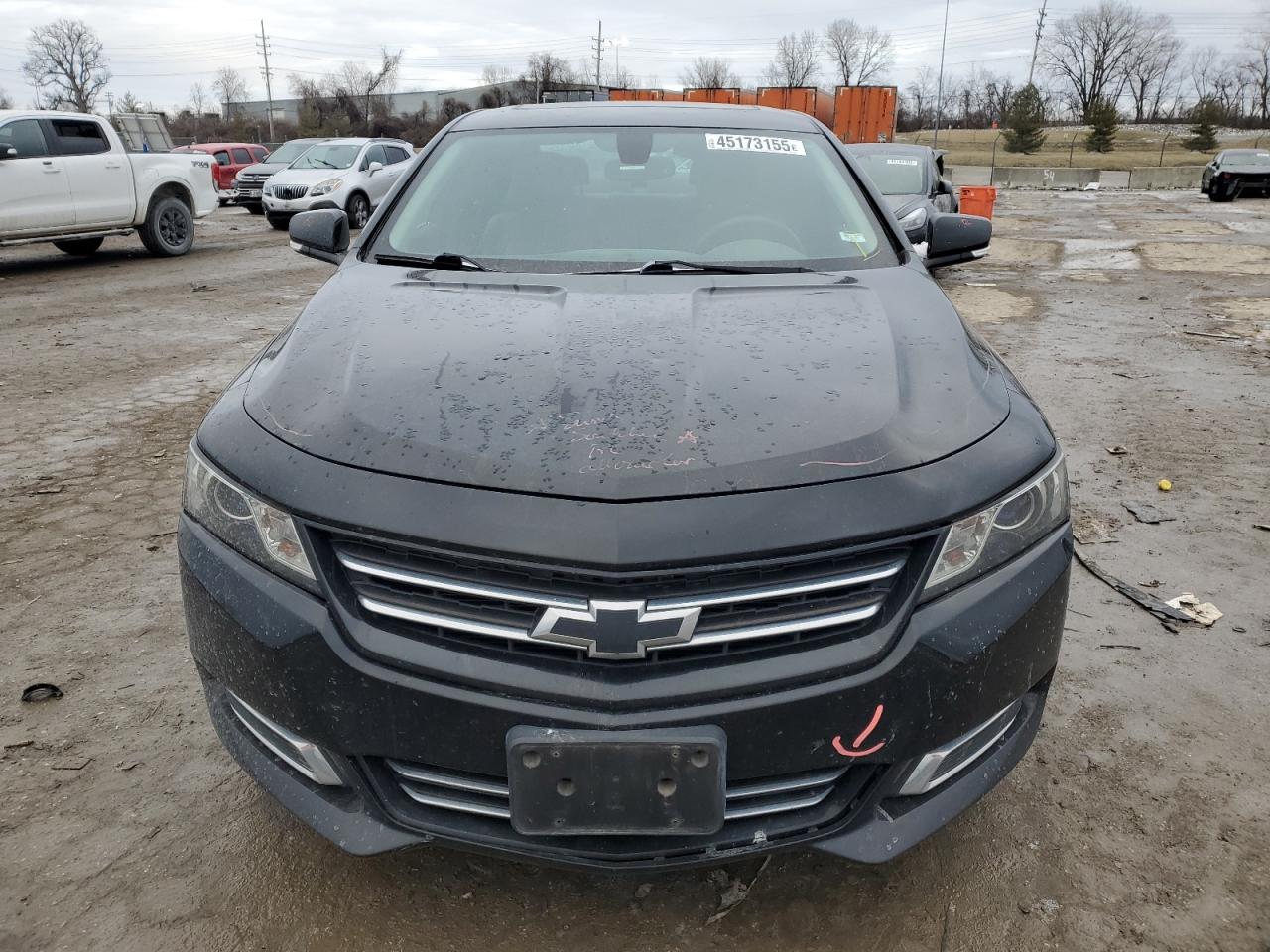 2017 Chevrolet Impala VIN 2G1105S37H9194786 Copart auction photo, rear end / front end damage thumbnail 5