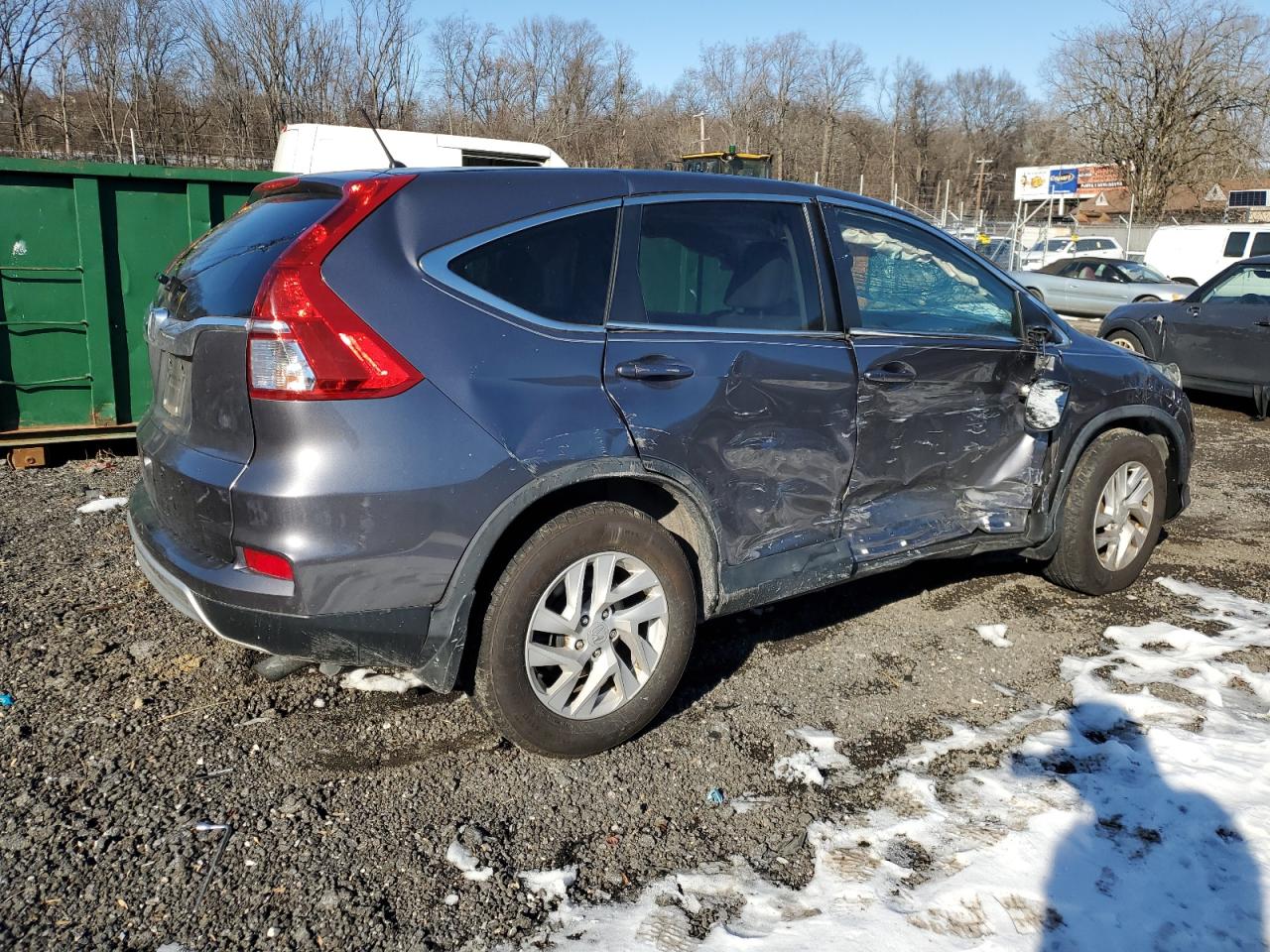 2016 Honda CR-V VIN 3CZRM3H52GG720719 Copart auction photo, all over damage thumbnail 3