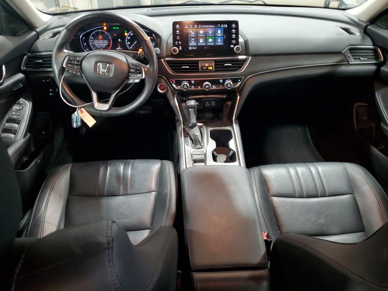 2021 Honda Accord VIN 1HGCV1F58MA122274 Copart auction photo, front end damage thumbnail 8