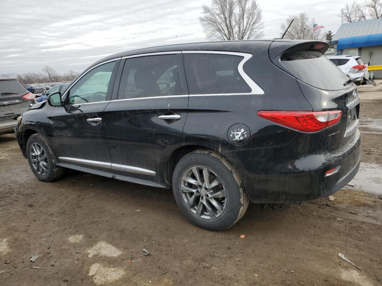 2013 Infiniti JX VIN 5N1AL0MM0DC330861 Copart auction photo, front end damage thumbnail 2
