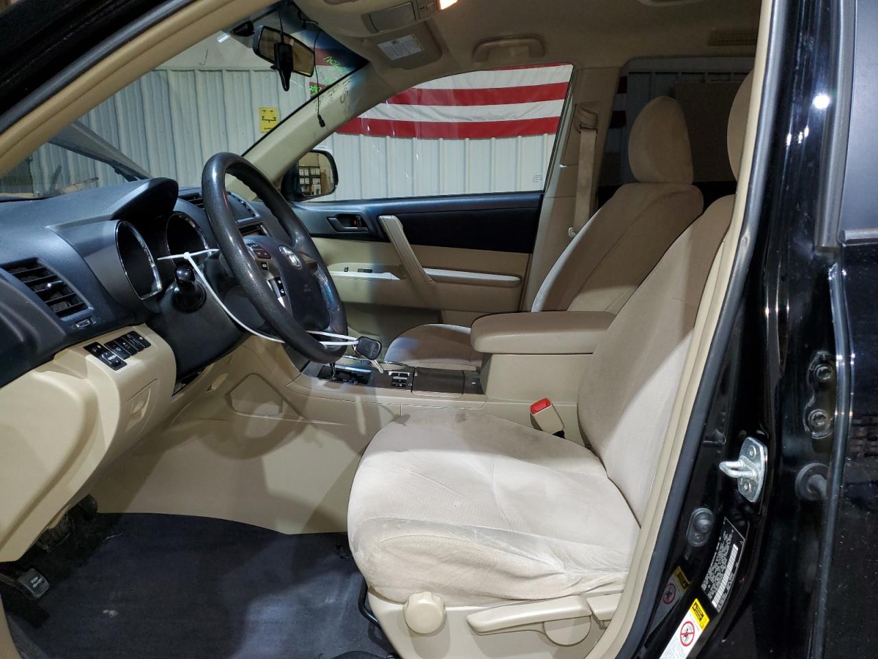 2013 Toyota Highlander VIN 5TDBK3EH0DS200284 Copart auction photo, front end / side damage thumbnail 7
