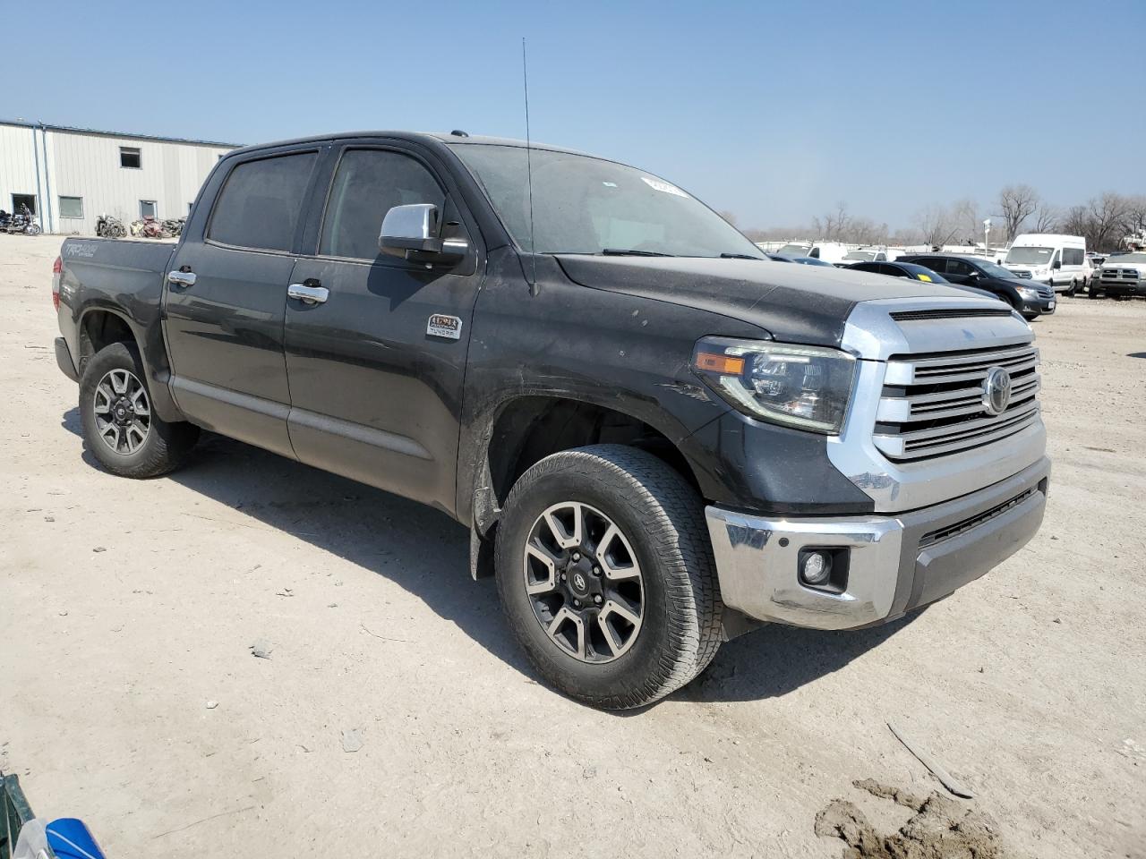 2019 Toyota Tundra VIN 5TFAY5F18KX805829 Copart auction photo, side / undercarriage damage thumbnail 4