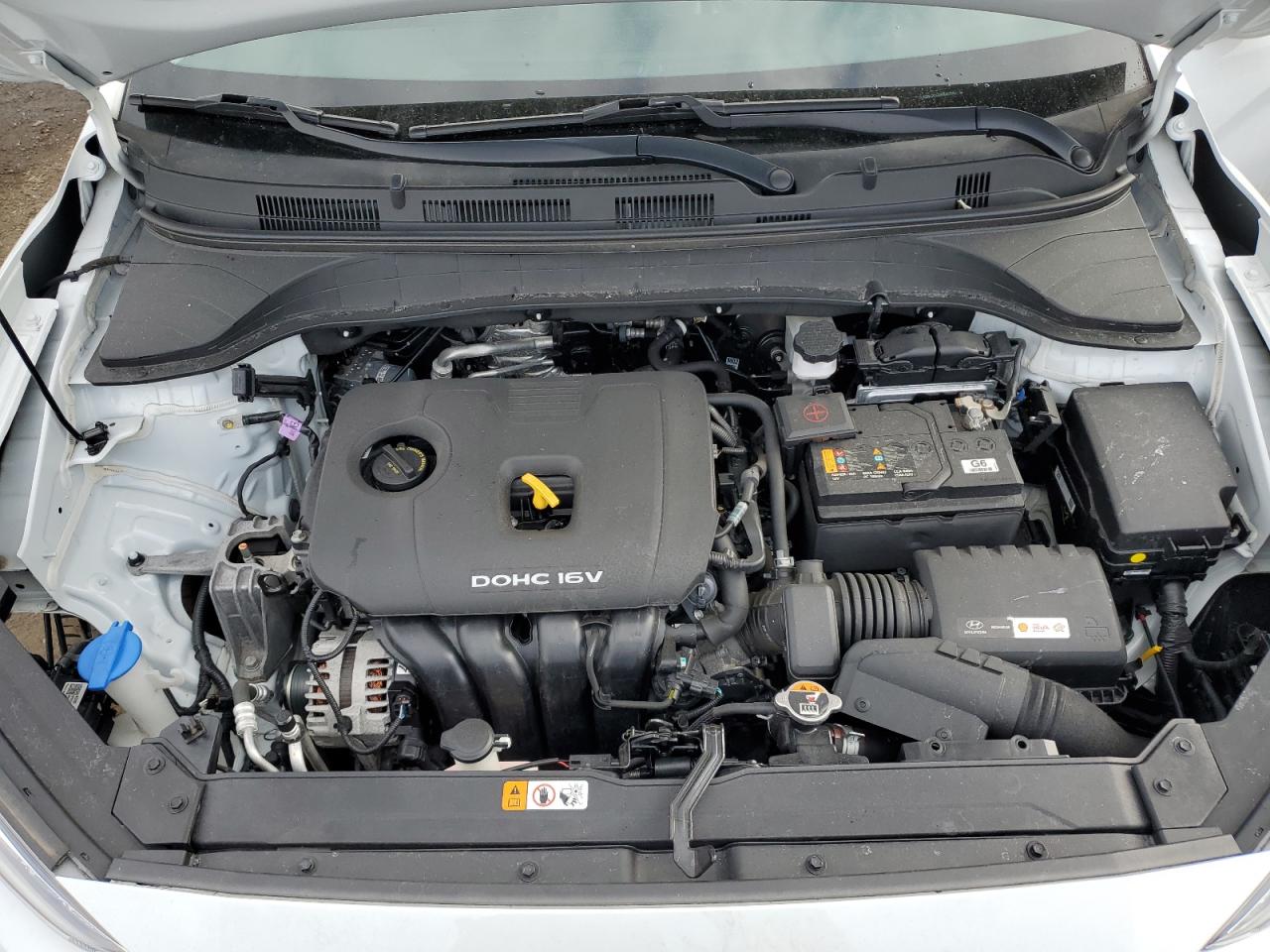 2021 Hyundai Kona VIN KM8K2CAA4MU671340 Copart auction photo, front end / rear end damage thumbnail 11