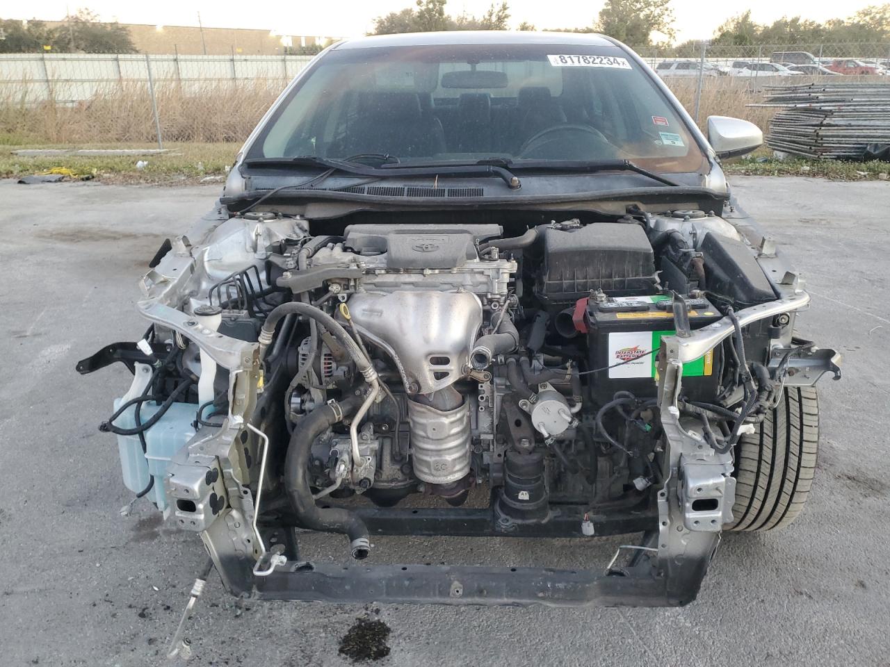 2015 Toyota Camry VIN 4T1BF1FK0FU077874 Copart auction photo, front end damage thumbnail 5