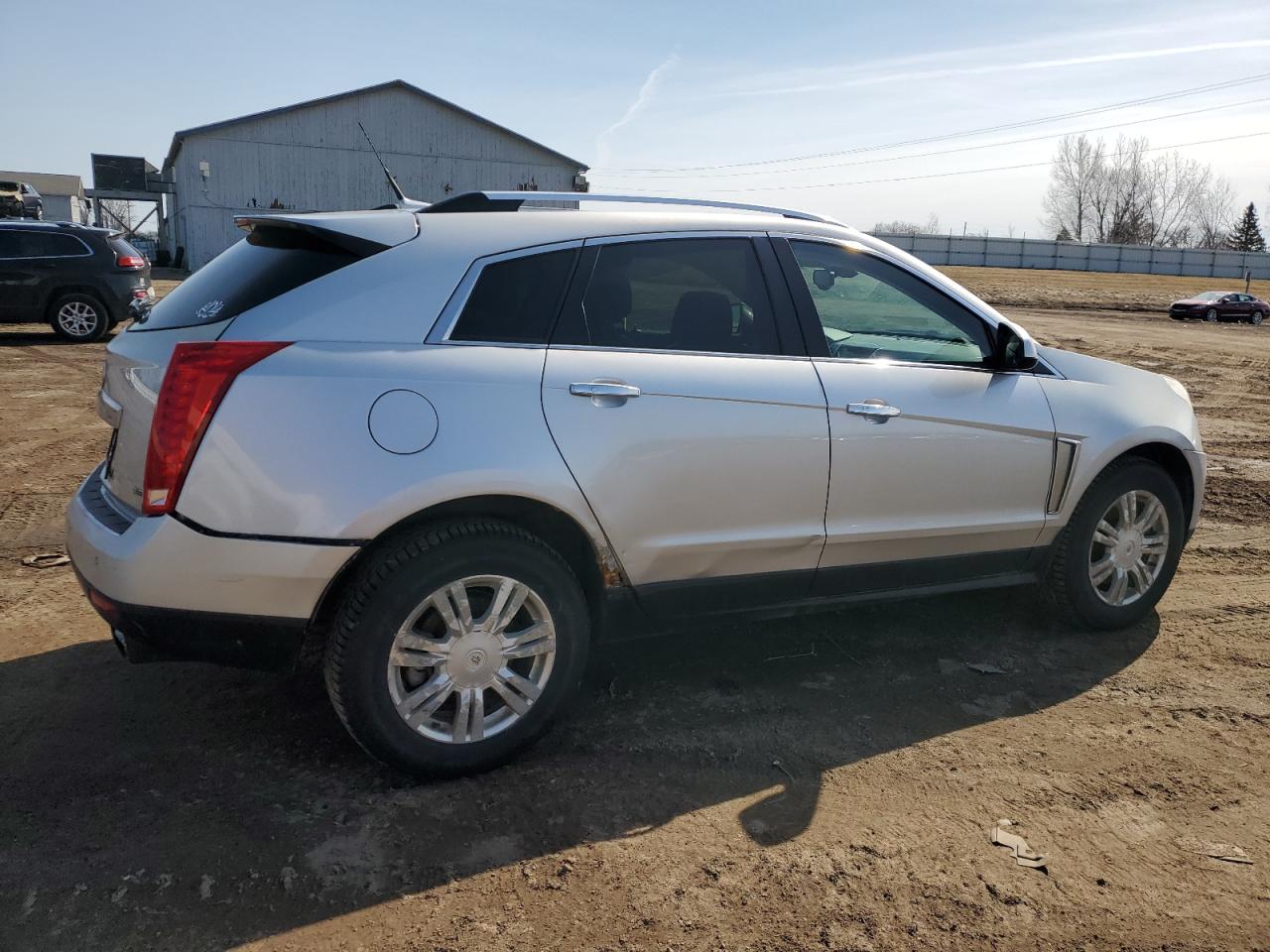 2013 Cadillac SRX VIN 3GYFNGE32DS631140 Copart auction photo, rear end damage thumbnail 3