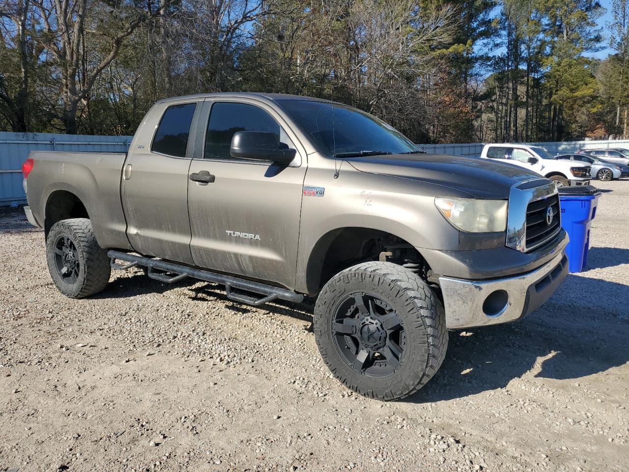 2007 Toyota Tundra VIN 5TFBV54117X018454 Copart auction photo, front end / side damage thumbnail 4
