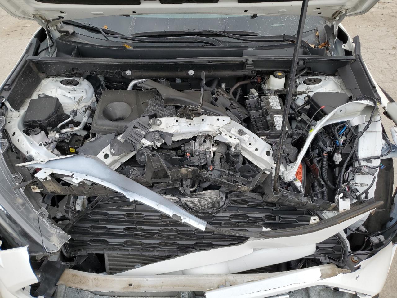 2021 Toyota RAV 4 VIN 2T3G1RFV1MC217904 Copart auction photo, front end damage thumbnail 12