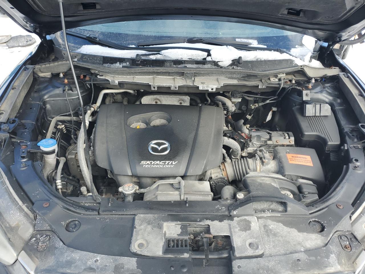 2016 Mazda CX-5 VIN JM3KE4CY1G0819488 Copart auction photo, rear end / side damage thumbnail 12