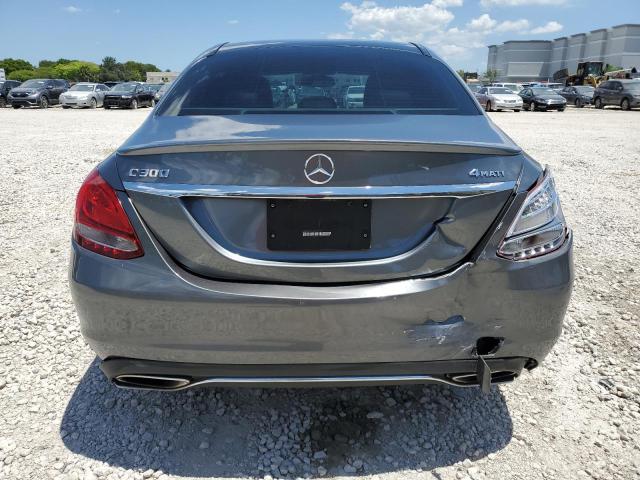 2017 Mercedes-Benz C-klasse VIN 55SWF4KB1HU227773 Copart auction photo, rear end damage thumbnail 6