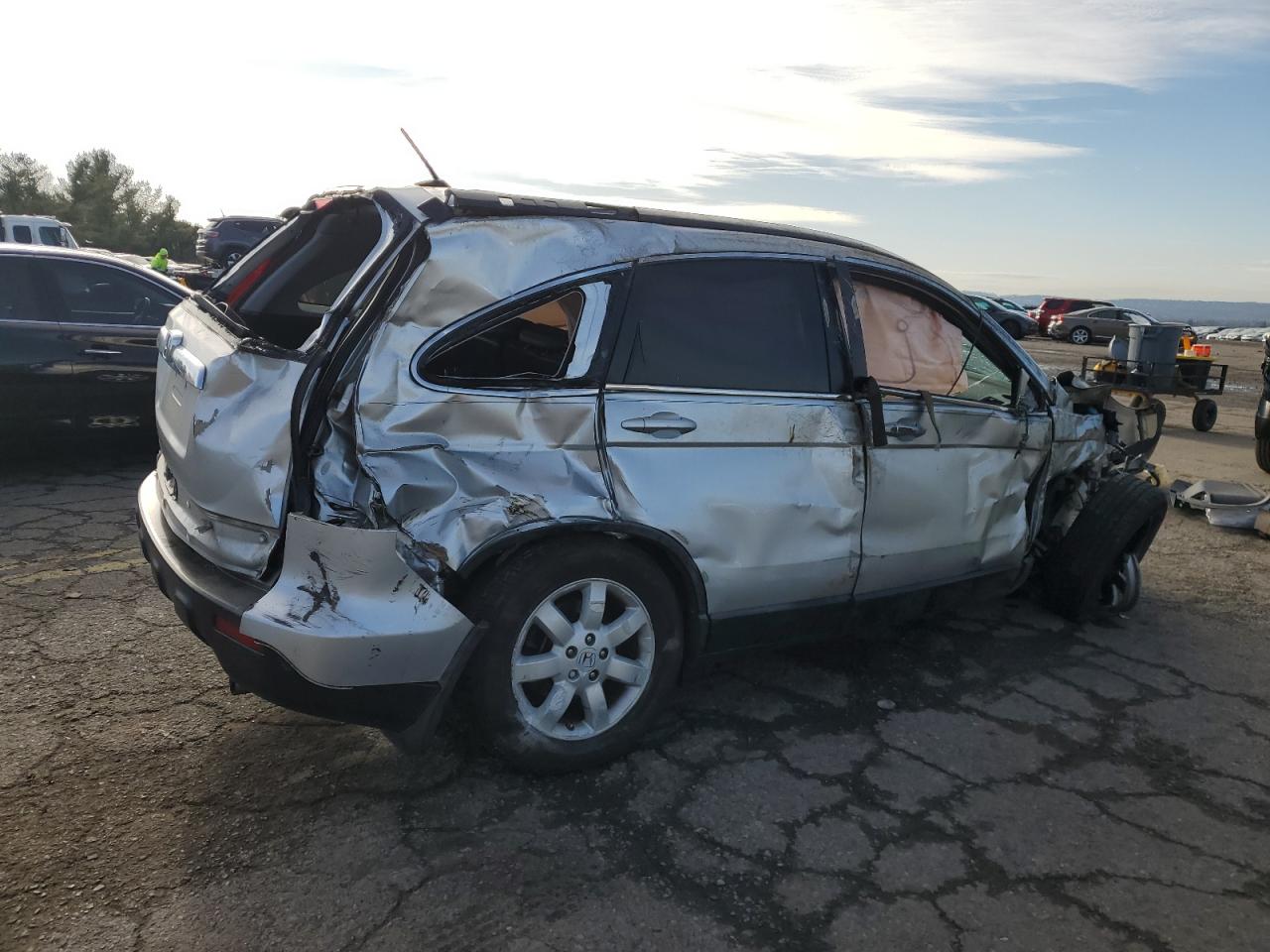 2009 Honda CR-V VIN 5J6RE48759L009171 Copart auction photo, all over / front end damage thumbnail 3
