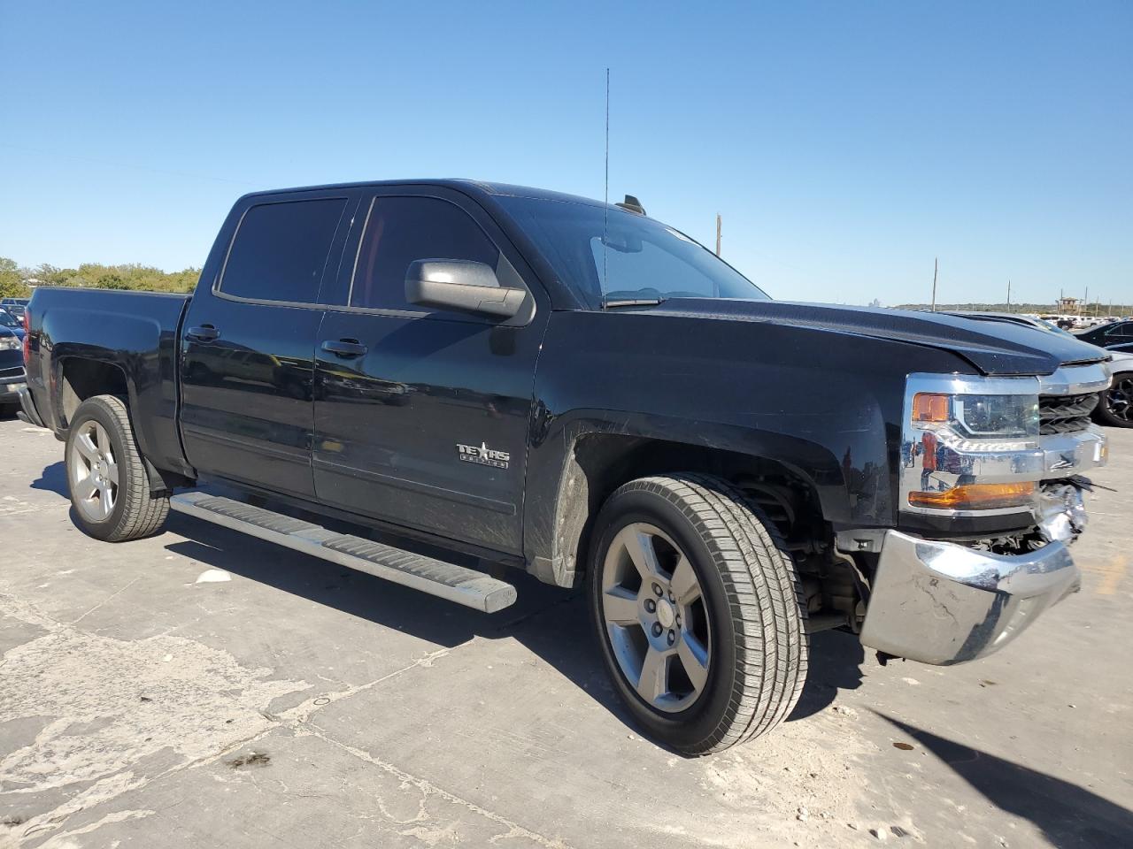 2018 Chevrolet Silverado VIN 3GCPCREC4JG405594 Copart auction photo, front end damage thumbnail 4