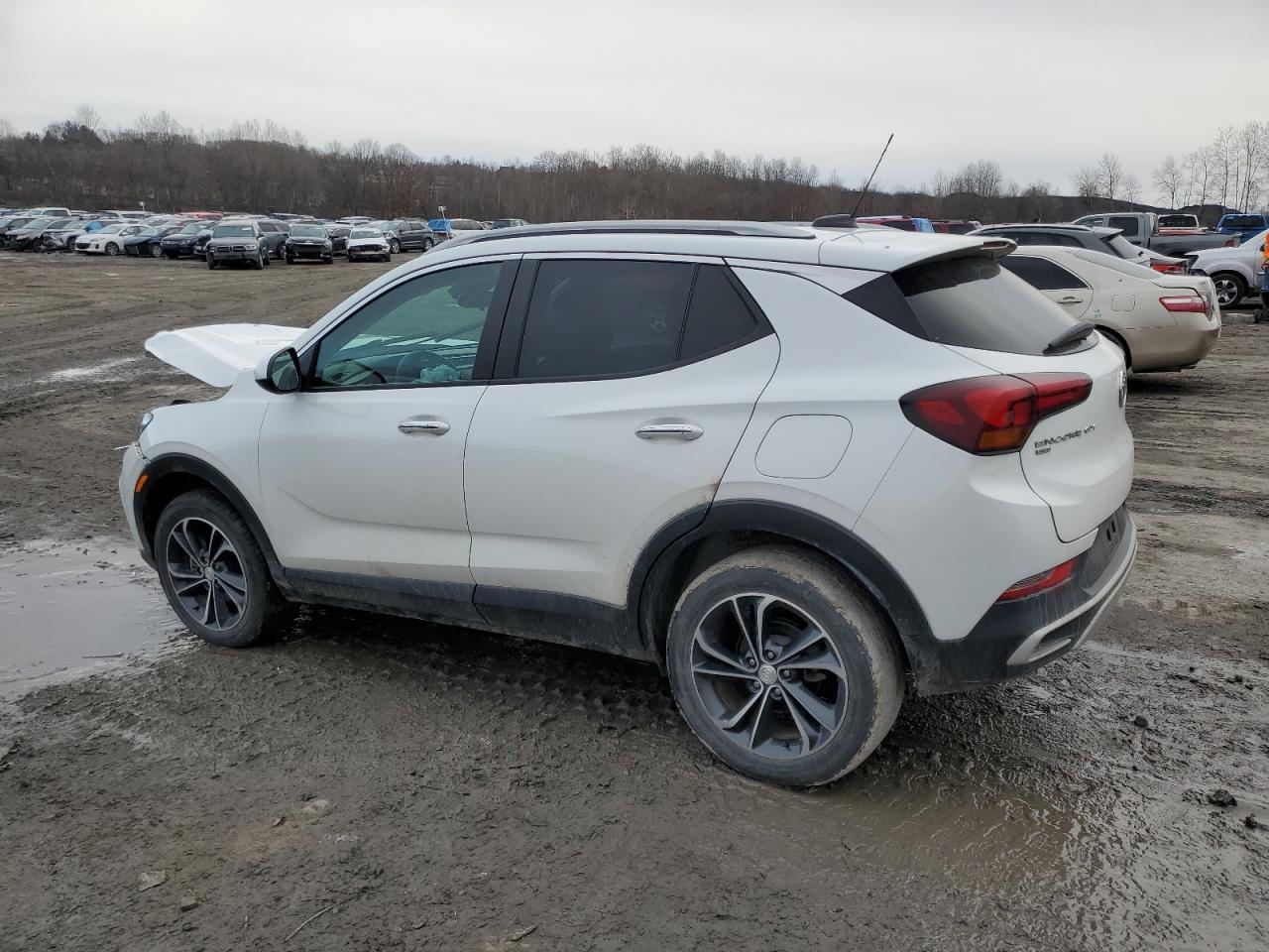 2021 Buick Encore VIN KL4MMESL0MB137311 Copart auction photo, front end damage thumbnail 2