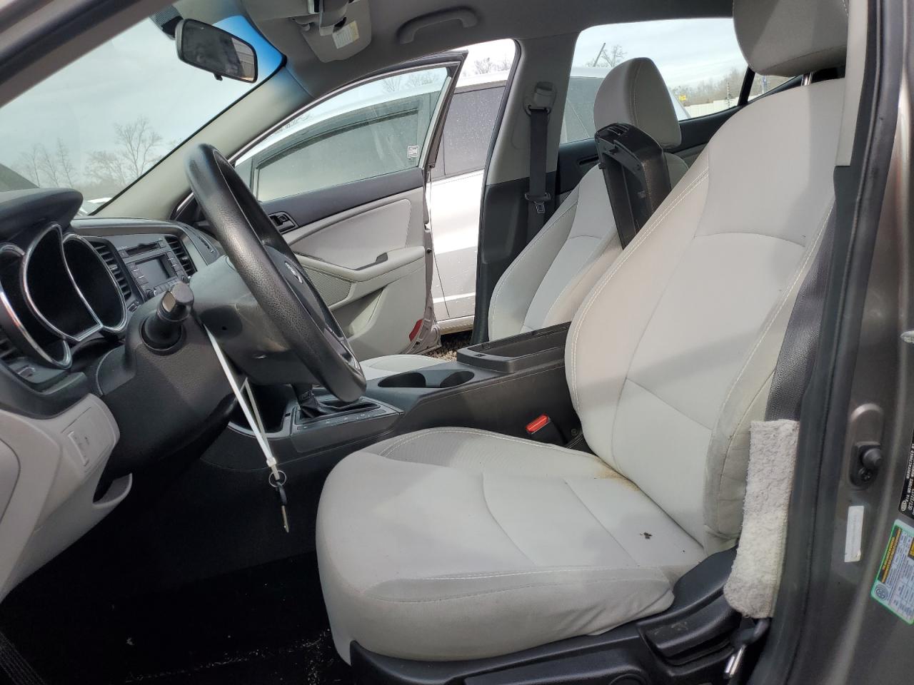 2013 KIA Optima VIN 5XXGM4A70DG139264 Copart auction photo, front end damage thumbnail 7