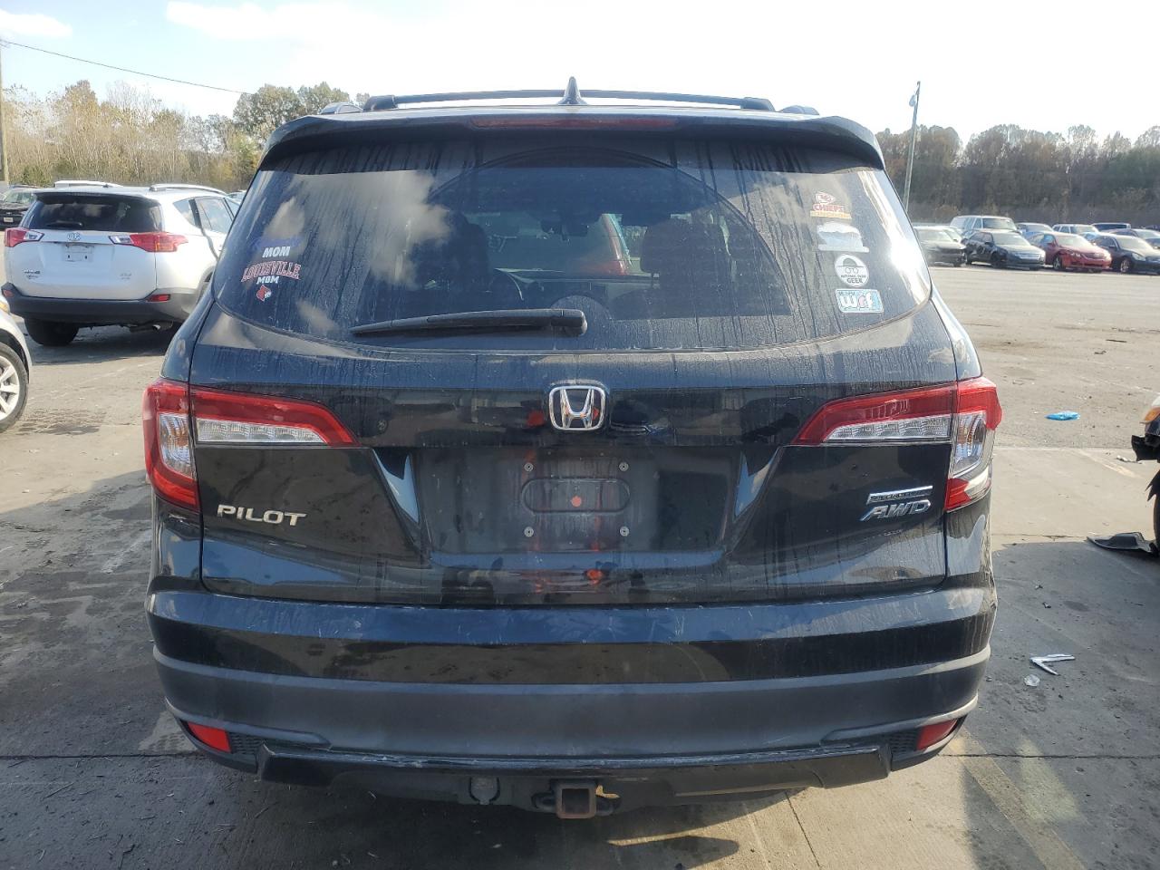 2021 Honda Pilot VIN 5FNYF6H27MB077515 Copart auction photo, front end damage thumbnail 6