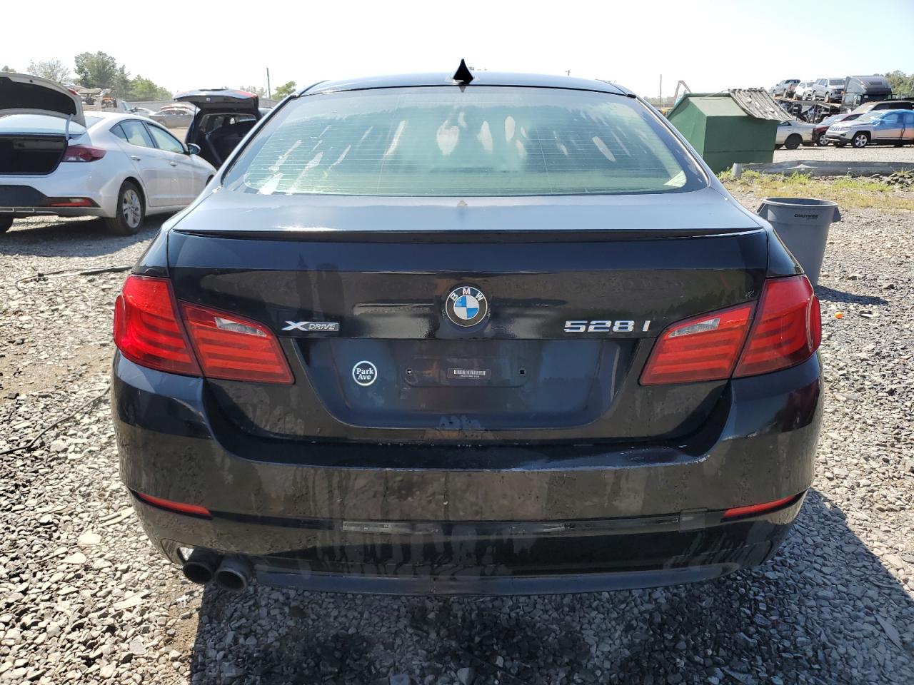2013 BMW 5er VIN WBAXH5C56DD107500 Copart auction photo, water/flood damage thumbnail 6