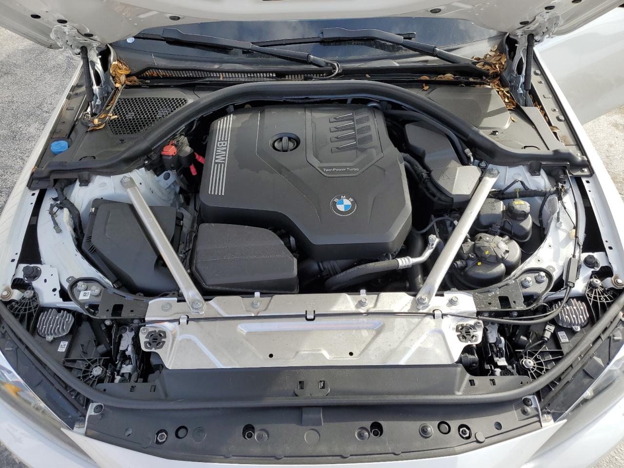 2022 BMW 4er VIN WBA23AT08NCK98169 Copart auction photo, water/flood damage thumbnail 11
