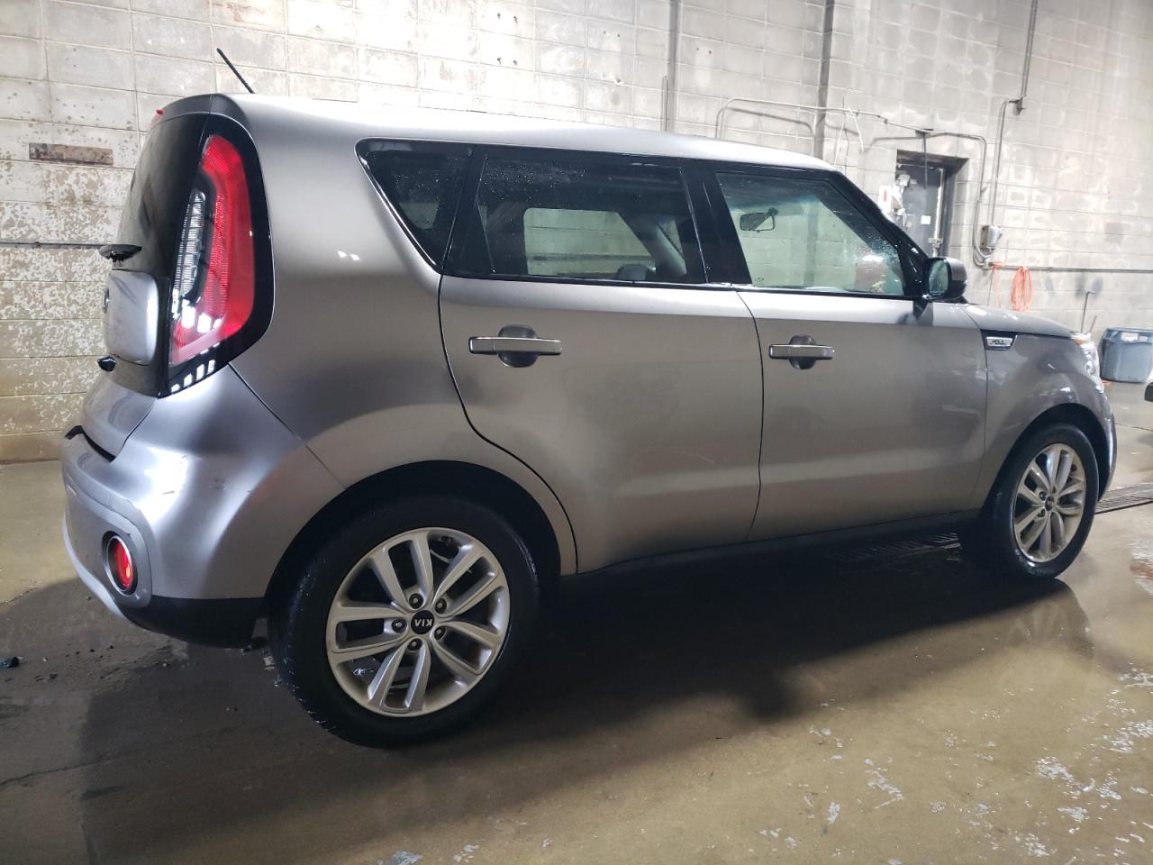 2019 KIA Soul VIN KNDJP3A56K7672909 Copart auction photo, mechanical / hail damage thumbnail 3