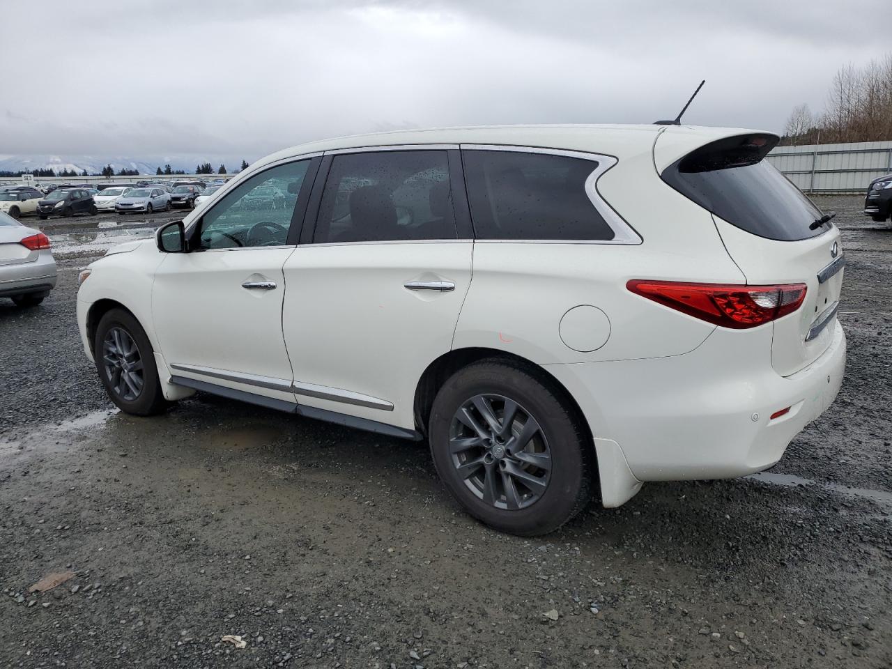 2013 Infiniti JX VIN 5N1AL0MM8DC321907 Copart auction photo, rear end damage thumbnail 2