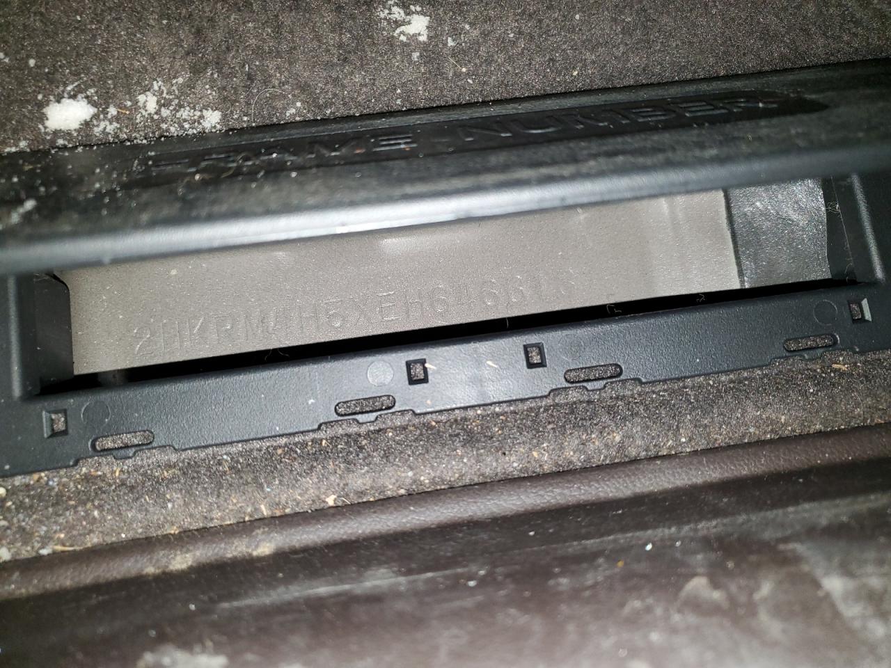 2014 Honda CR-V VIN 2HKRM4H5XEH646613 Copart auction photo, side damage thumbnail 16