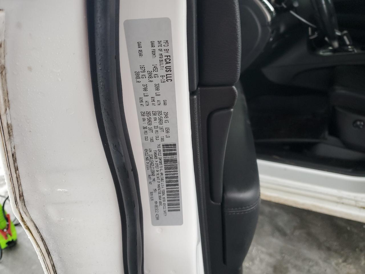 2020 Jeep Grand Cherokee VIN 1C4RJEAG2LC129048 Copart auction photo, side / rear end damage thumbnail 15