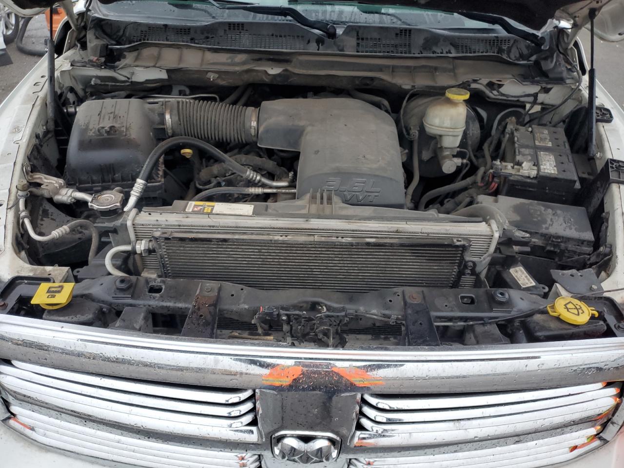 2017 RAM 1500 VIN 1C6RR7LG7HS569191 Copart auction photo, rear end damage thumbnail 11