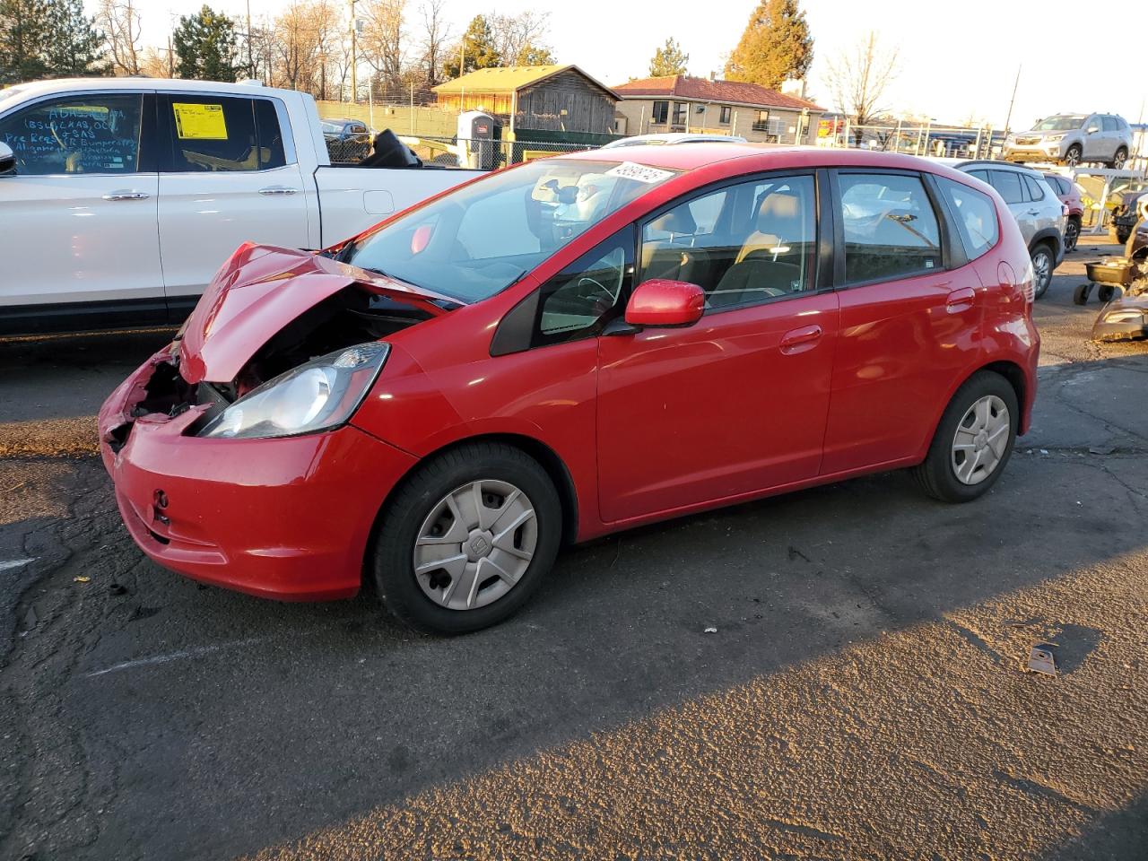 2013 Honda Fit VIN JHMGE8H33DC016743