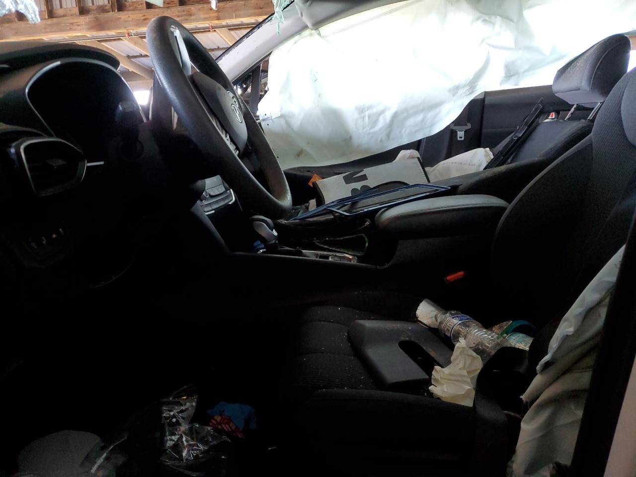 2019 Hyundai Santa Fe VIN 5NMS23AD4KH090004 Copart auction photo, all over damage thumbnail 7