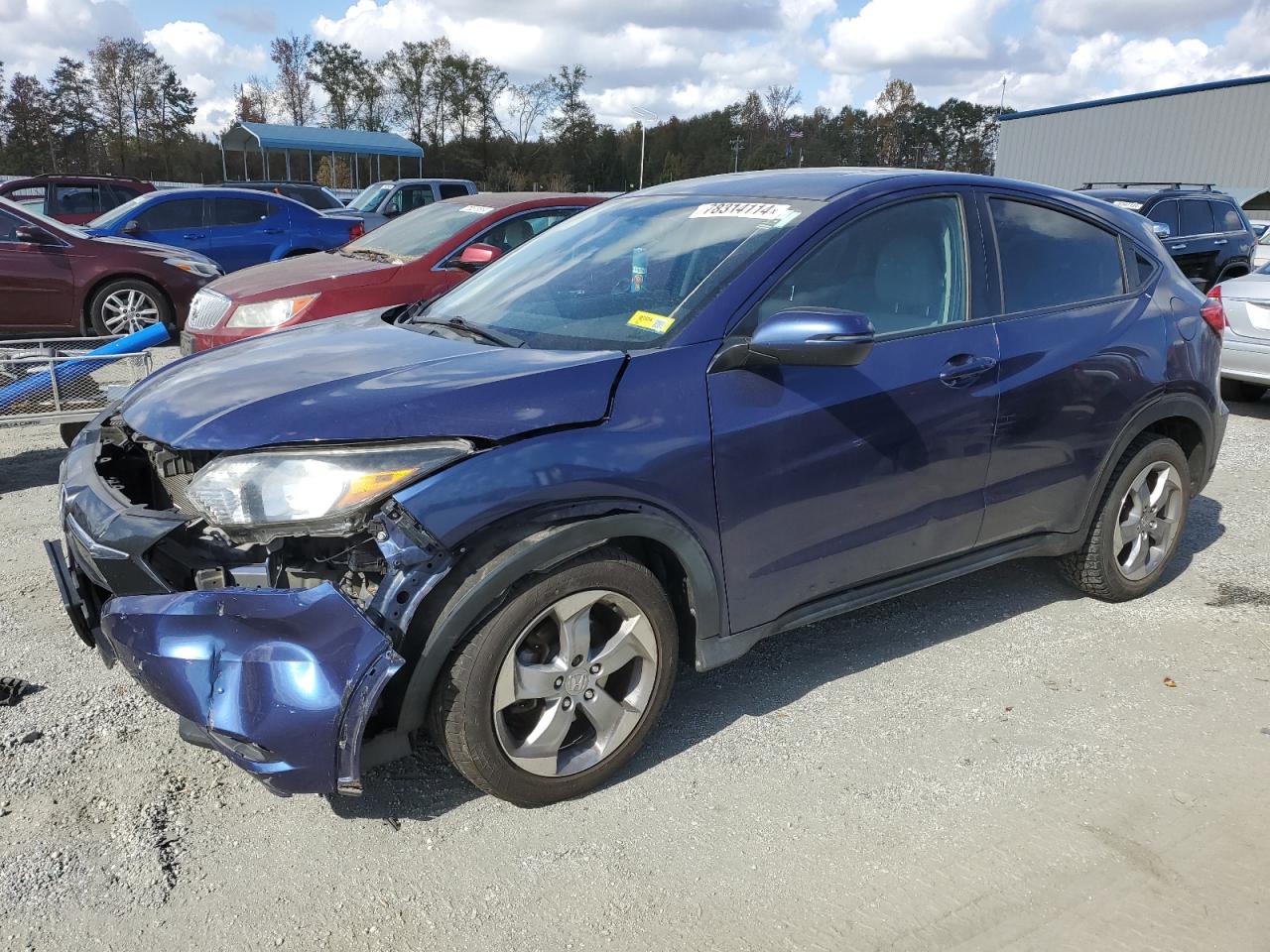 2016 Honda HR-V VIN 3CZRU6H58GM760080