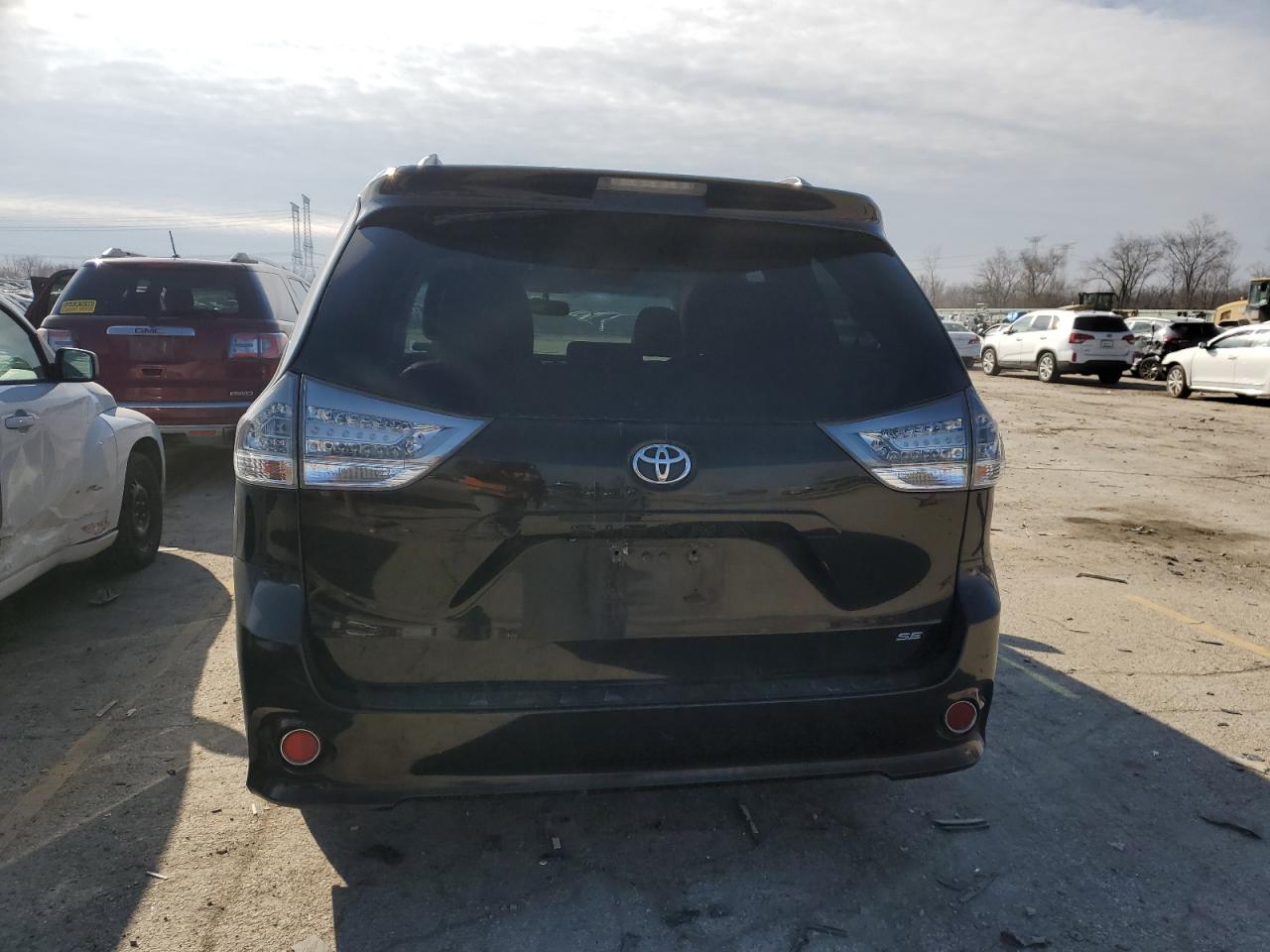 2014 Toyota Sienna VIN 5TDXK3DCXES517552 Copart auction photo, mechanical damage thumbnail 6