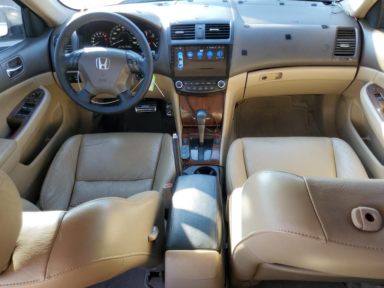 2007 Honda Accord VIN 1HGCM66537A014391 Copart auction photo, rear end / minor dent/scratches damage thumbnail 8