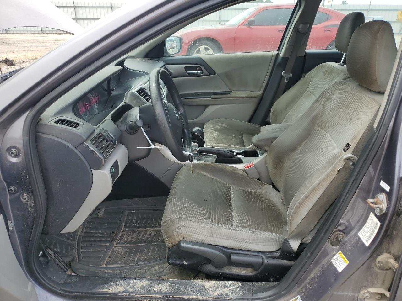 2014 Honda Accord VIN 1HGCR2F3XEA144285 Copart auction photo, water/flood / mechanical damage thumbnail 7