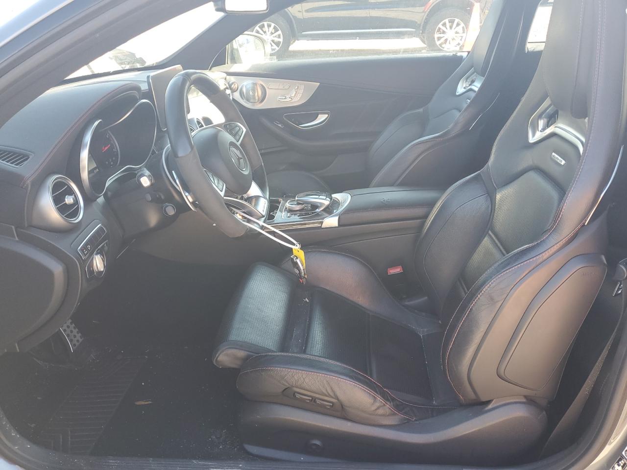 2017 Mercedes-Benz C-klasse VIN WDDWJ6EB5HF521833 Copart auction photo, all over damage thumbnail 7