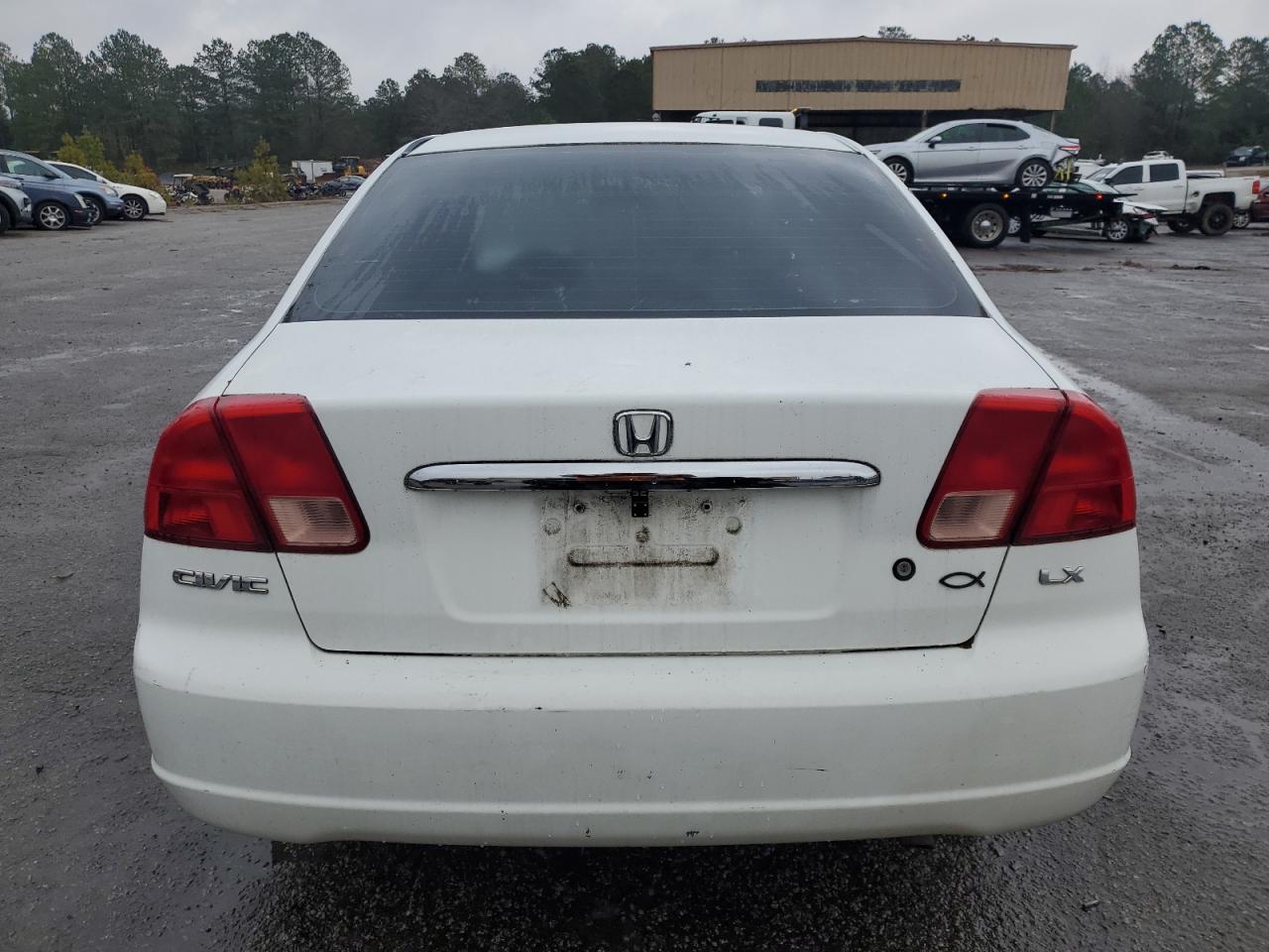 2001 Honda Civic VIN 2HGES16511H539802 Copart auction photo, front end damage thumbnail 6