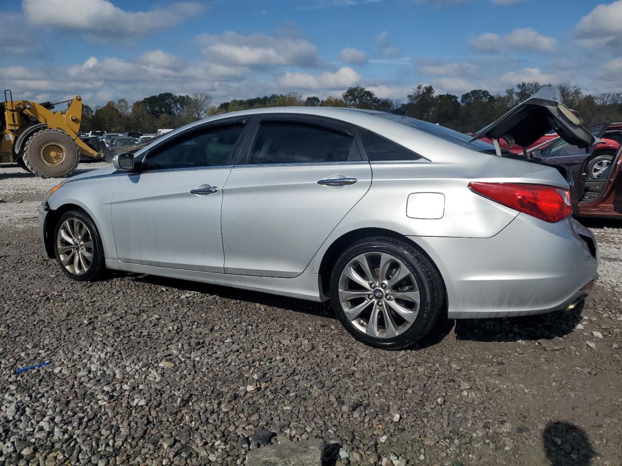 2012 Hyundai Sonata VIN 5NPEC4AB2CH468016 Copart auction photo, rear end damage thumbnail 2