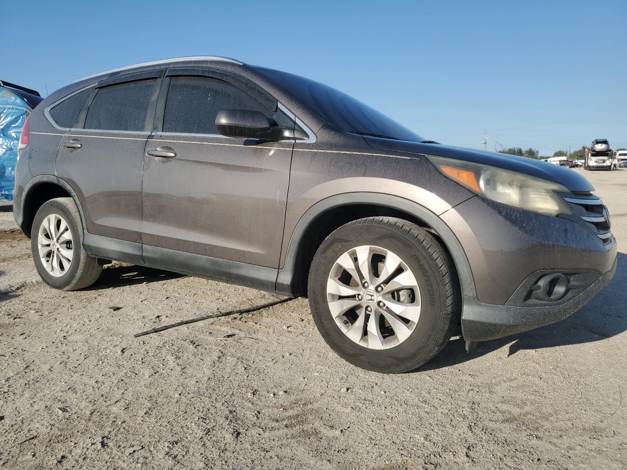 2014 Honda CR-V VIN 2HKRM3H76EH559612 Copart auction photo, front end damage thumbnail 4