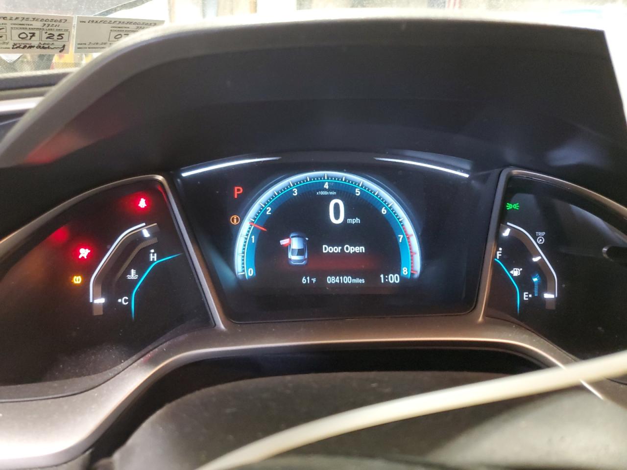 2018 Honda Civic VIN 19XFC2F75JE005057 Copart auction photo, front end damage thumbnail 9