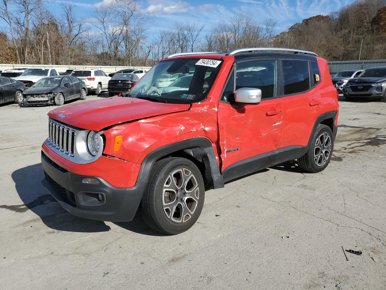 2015 Jeep Renegade VIN ZACCJBDT4FPB23104