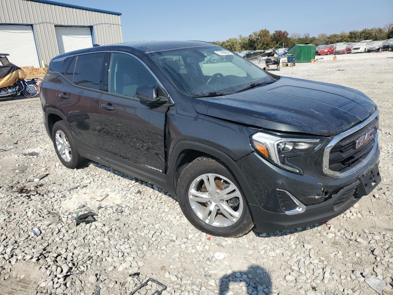 2018 GMC Terrain VIN 3GKALMEV0JL144339 Copart auction photo, front end damage thumbnail 4