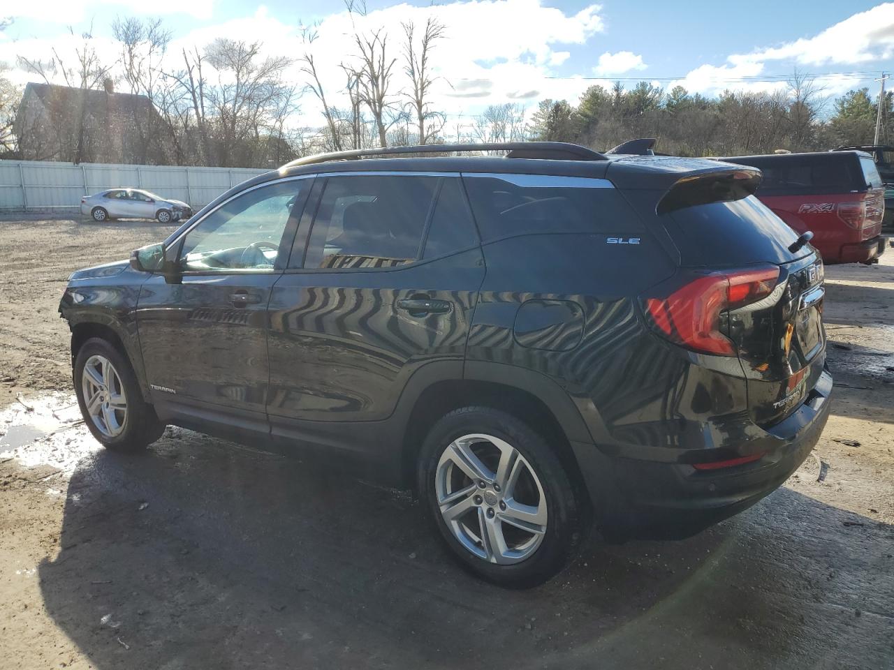 2020 GMC Terrain VIN 3GKALTEV5LL162753 Copart auction photo, front end damage thumbnail 2