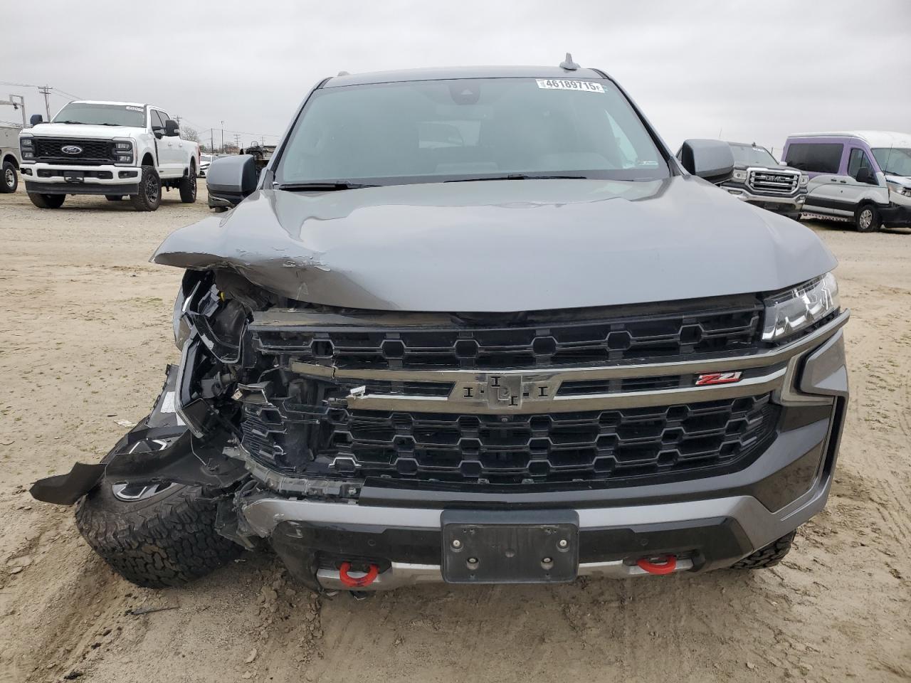 2021 Chevrolet Tahoe VIN 1GNSKPKD3MR274667 Copart auction photo, front end damage thumbnail 5
