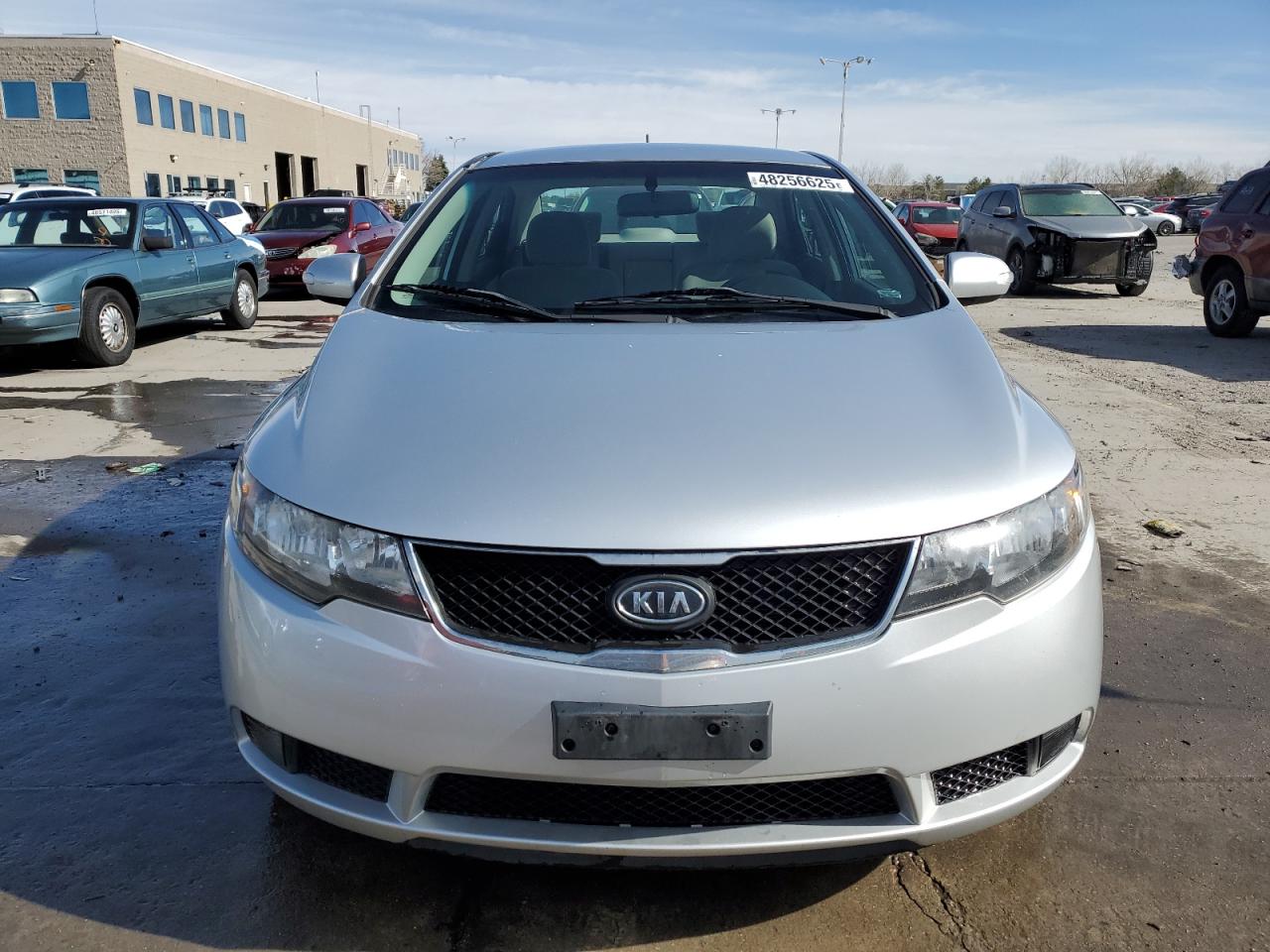2010 KIA Forte VIN KNAFU4A29A5050337 Copart auction photo, vandalism / side damage thumbnail 5