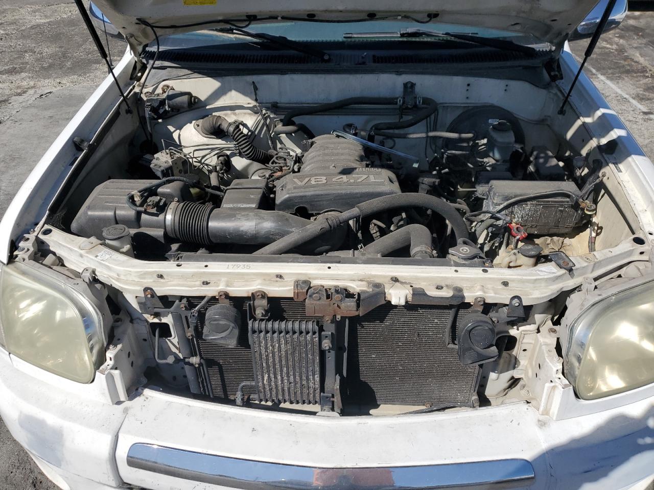 2006 Toyota Tundra VIN 5TBET341X6S502322 Copart auction photo, vandalism / stripped damage thumbnail 11