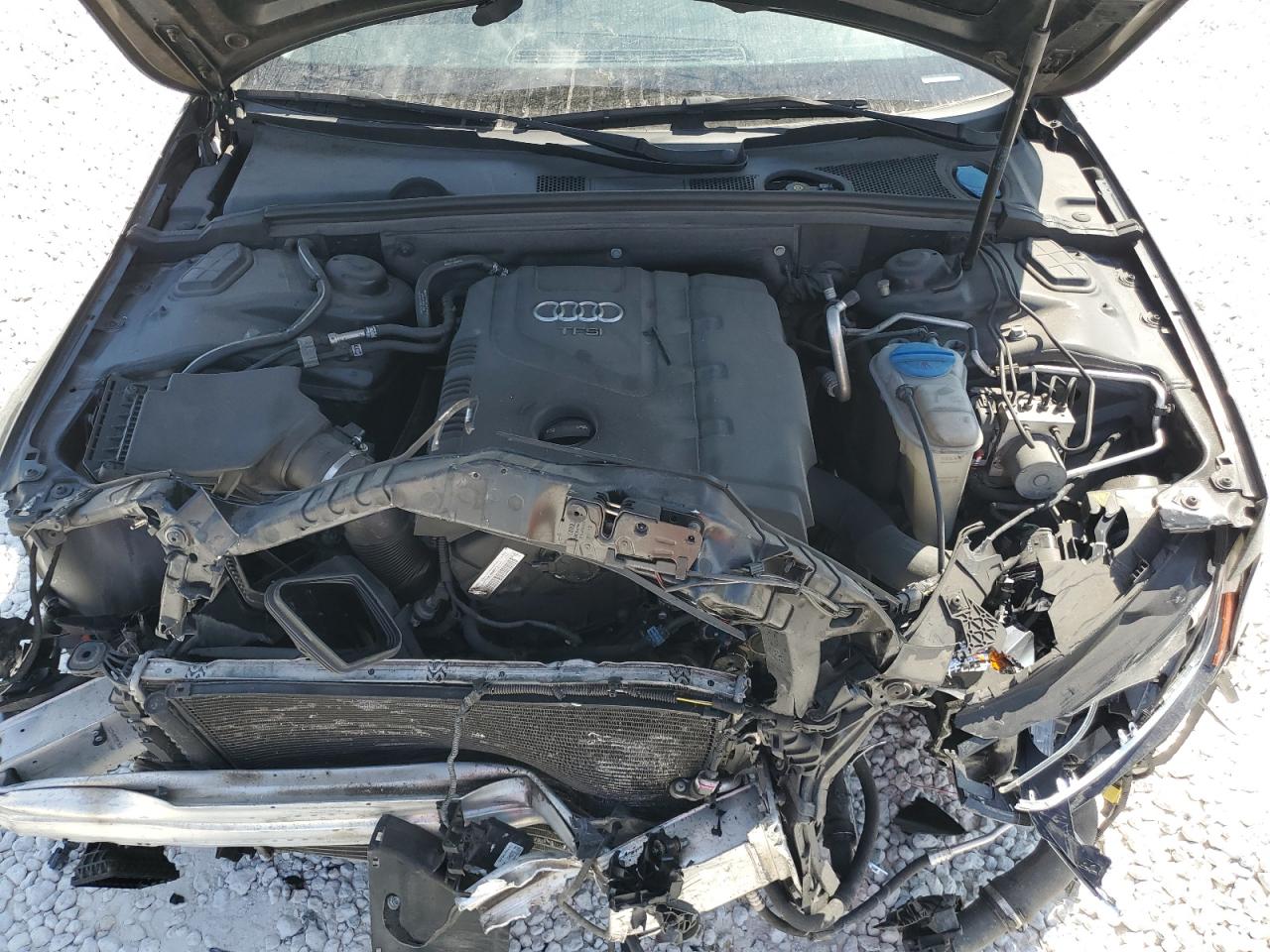 2016 Audi A4 VIN WAUAFAFL4GN001267 Copart auction photo, front end / mechanical damage thumbnail 11
