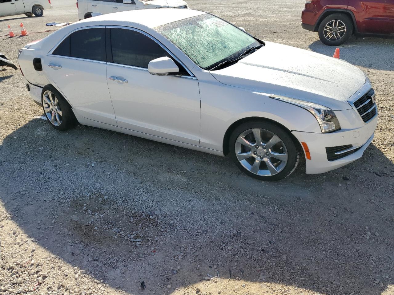 2015 Cadillac ATS VIN 1G6AB5RX1F0125077 Copart auction photo, rear end / side damage thumbnail 4