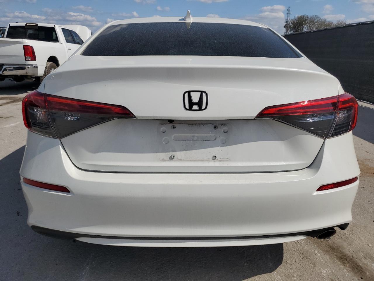 2024 Honda Civic VIN 2HGFE2F57RH500676 Copart auction photo, front end / side damage thumbnail 6