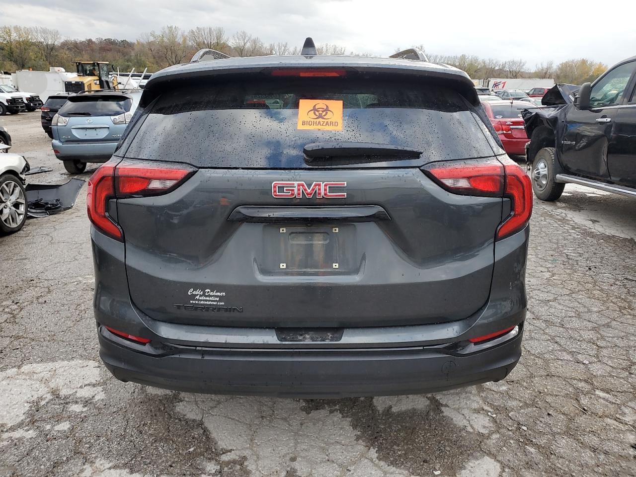 2021 GMC Terrain VIN 3GKALMEVXML326313 Copart auction photo, front end damage thumbnail 6